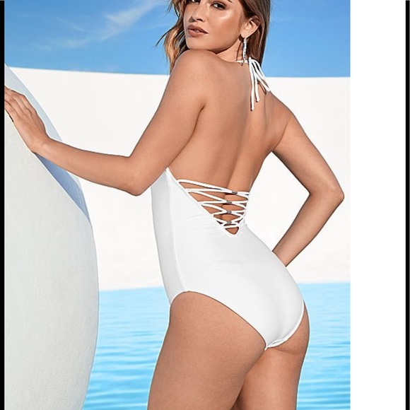 venus strappy back one piece